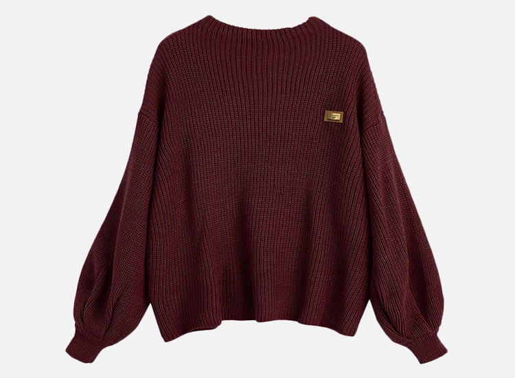 ZAFUL Women's Casual Loose Knitted Sweater.