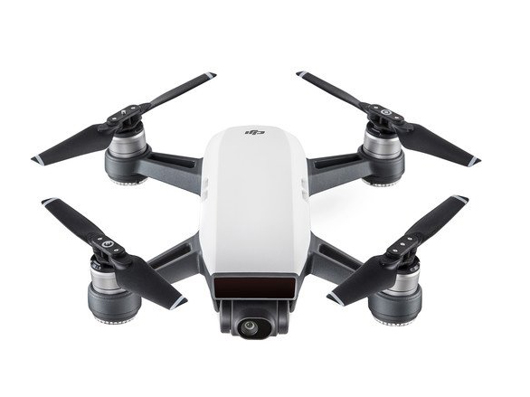 DJI Spark, Portable Mini Drone, Alpine White