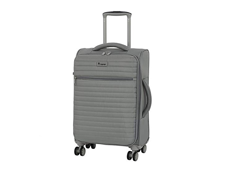it luggage 21.5" Quilte Lightweight Expandable Spinner, Flint Grey