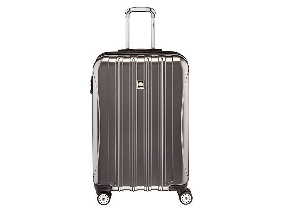 Delsey Luggage Luggage Helium aero 25" exp. Spinner Trolley, Titanium