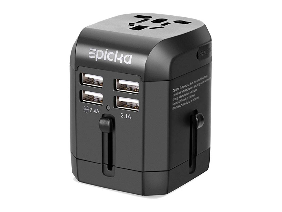 Universal USB Travel Power Adapter-EPICKA All in One Wall Charger