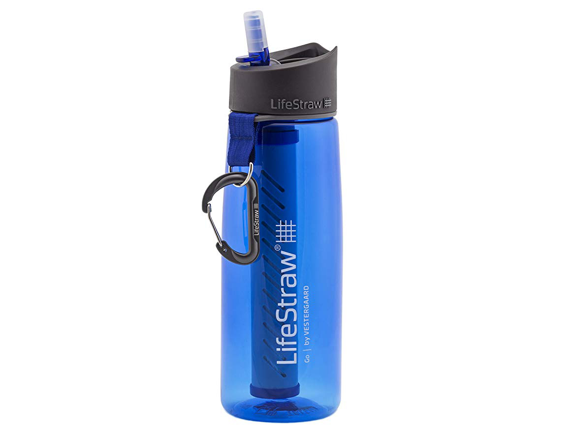 LifeStraw Go Water Filter Bottles with 2-Stage Integrated Filter Straw