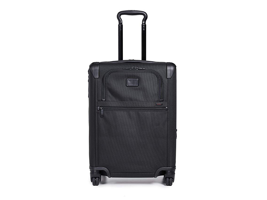TUMI - Alpha 2 Continental Expandable 4 Wheel Carry-On Luggage - Rolling Suitcase for Men and Women - Black