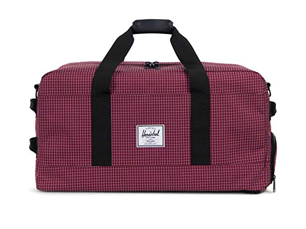 Herschel Supply Co. Outfitter Travel Duffle, Windsor Wine Grid