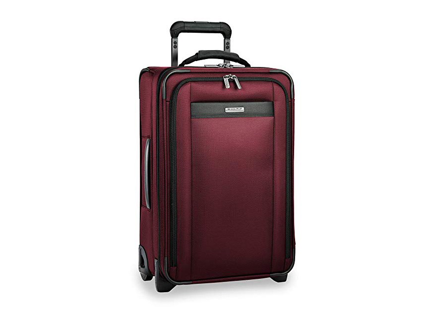 Briggs & Riley Transcend Tall Carry-on Expandable Upright, Merlot