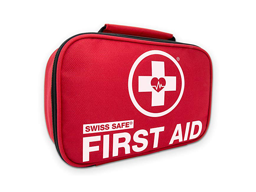 Swiss Safe 2-in-1 First Aid Kit (120 Piece)