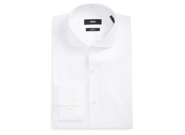 Jason Slim Fit Solid Stretch Dress Shirt BOSS.