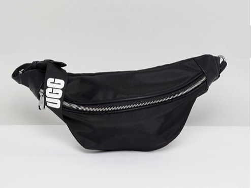 UGG Excluisve Logo Fanny Pack in Black