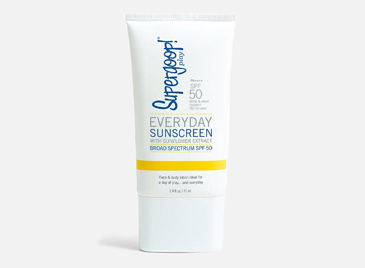 Supergoop! Everyday SPF 50 Sunscreen.