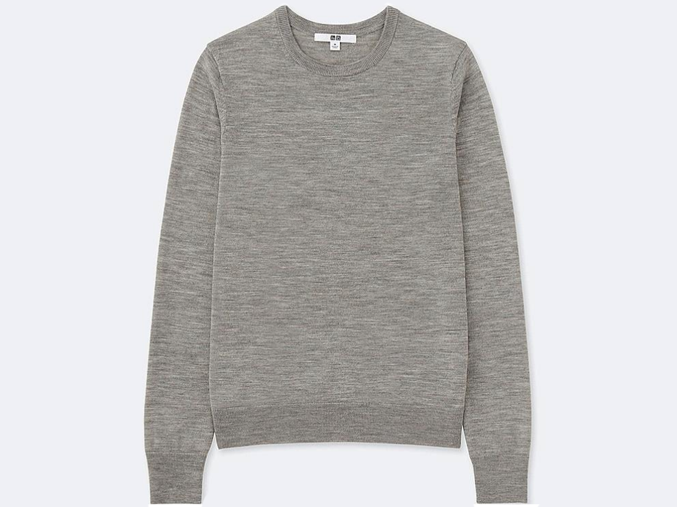 Uniqlo’s Extra Fine Merino Crewneck Sweater