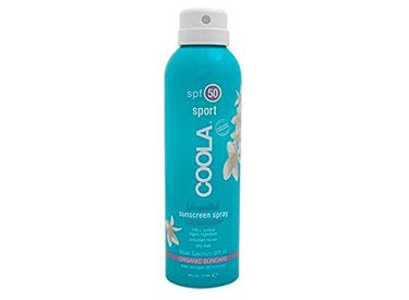 COOLA Organic Suncare, Eco-Lux Size, Unscented Sport Sunscreen Spray, SPF 50