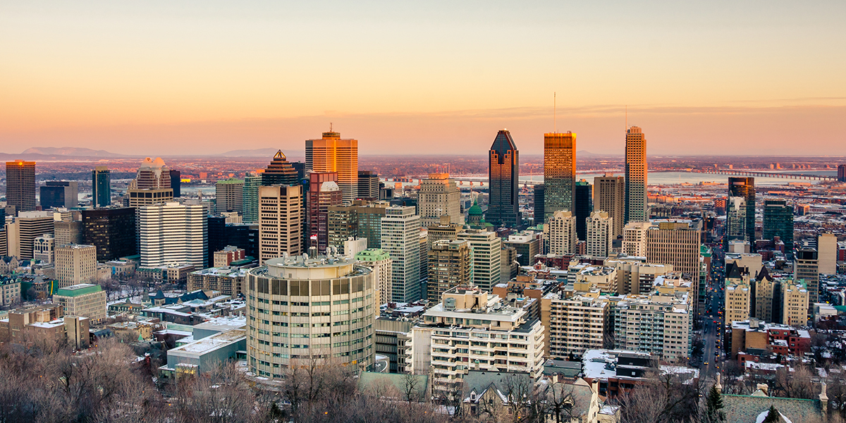 Perfect Packing List for Montreal, Montreal Skyline Sunset