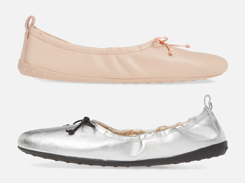 Scrunch Ballet Flat TOD'S.