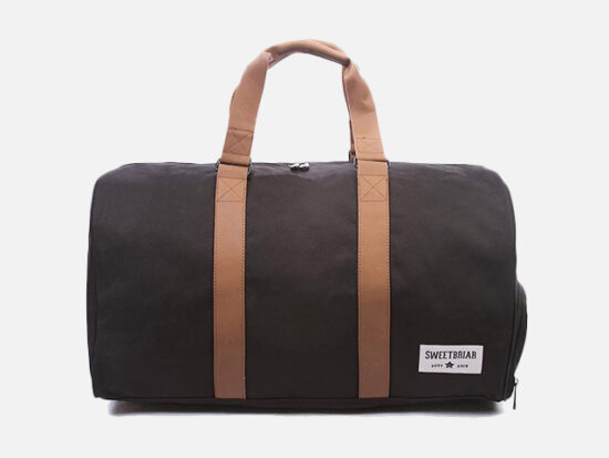 Sweetbriar Classic Duffle Bag - Weekender Duffel with Shoe Compartment.