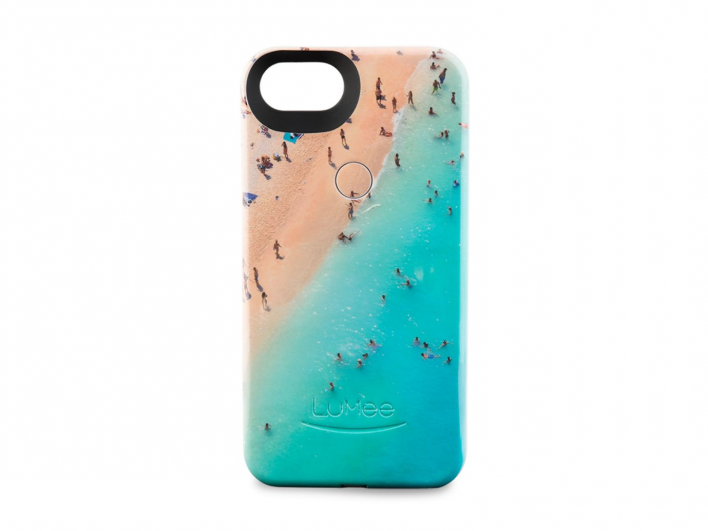 Lumee Beach-Print iPhone Case