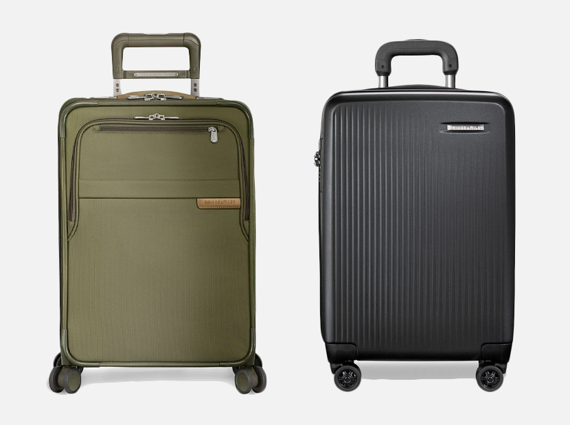 Briggs & Riley luggage.