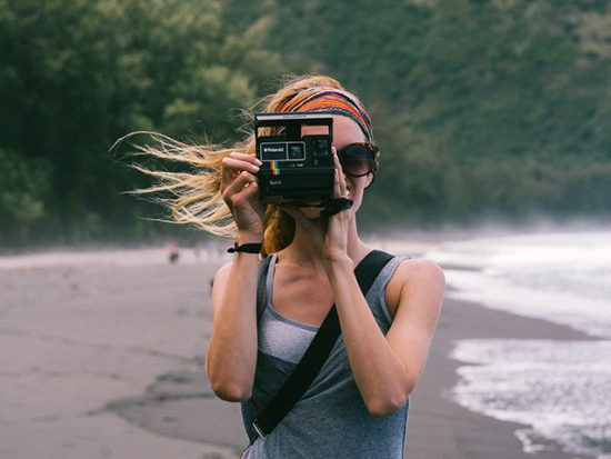 Don’t forget the sentimental stuff - polaroid camera