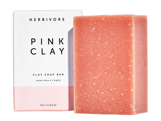Herbivore Botanicals - All Natural Pink Clay Cleansing Soap Bar