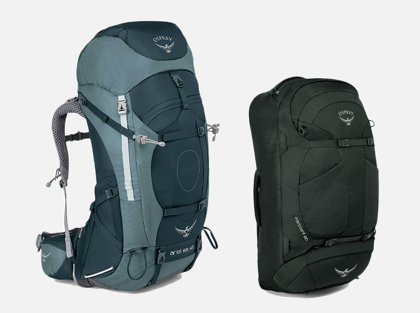 Osprey luggage.