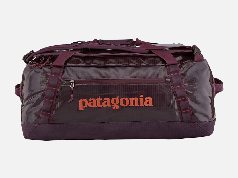 Patagonia Black Hole 55L Duffel Bag.