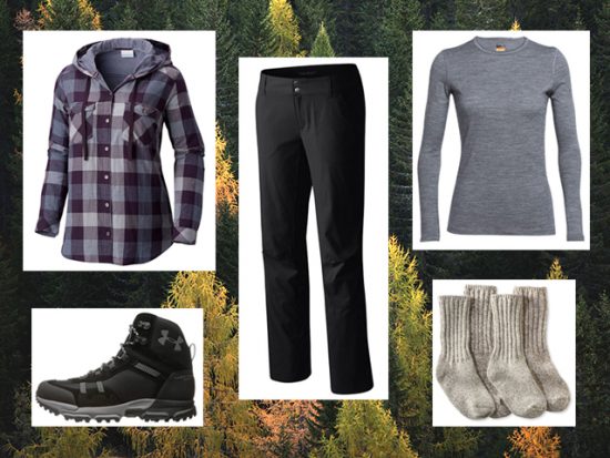 What to Wear Fall Hiking, Women's Outfit