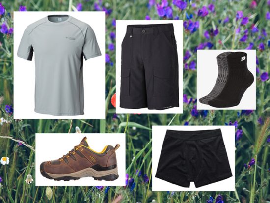 What to Wear Summer Spring Hiking, Men's Outfit