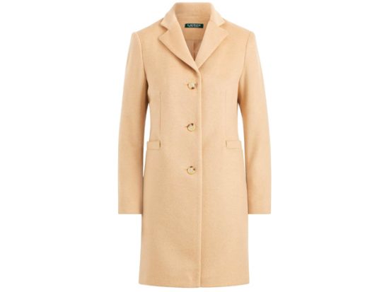 Women's Wool Blend Reefer Coat LAUREN RALPH LAUREN