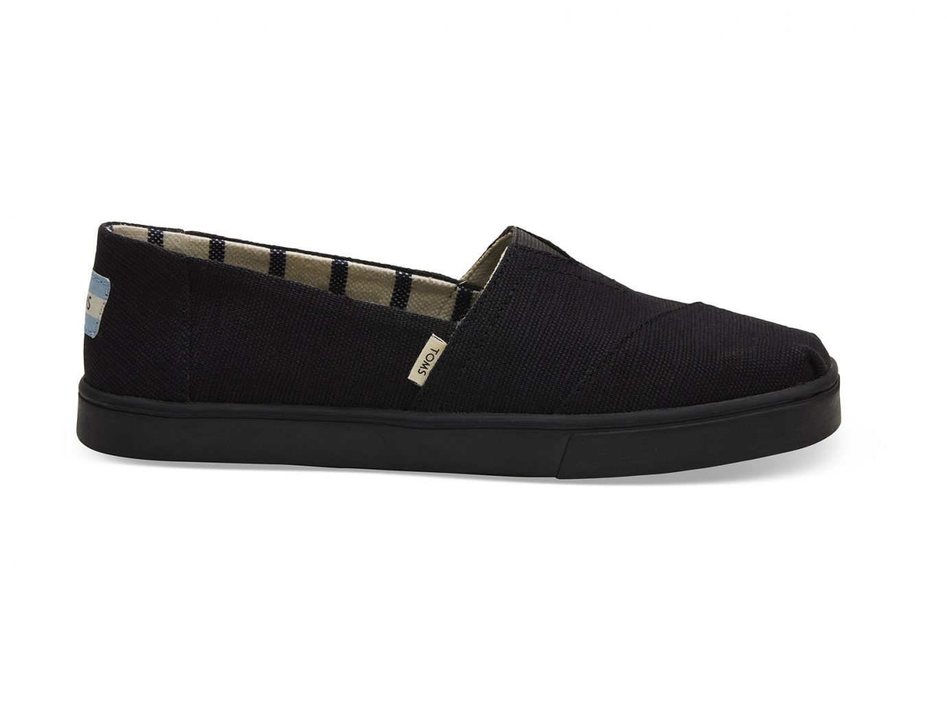 Black on Black Heritage Canvas Women's Cupsole Alpargatas Venice Collection