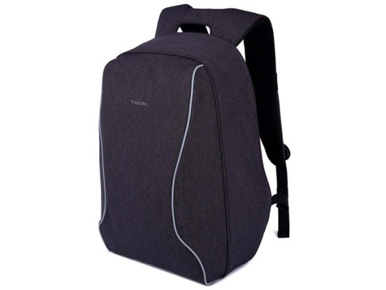 KOPACK Anti Theft Travel Backpack Lightweight Laptop Bag Scan Smart Checkpoint Friendly Black 17 Inch