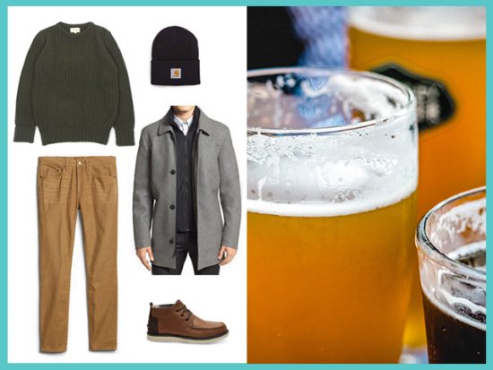 Night Out In a Mountain Town Men's Outfit Inspiration