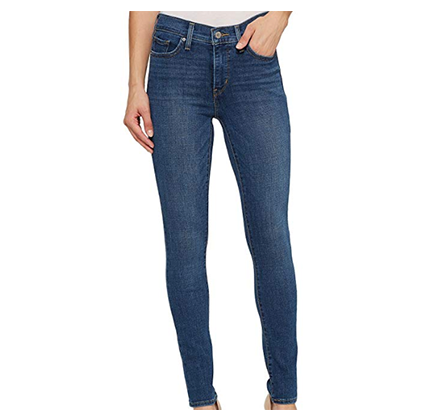 Skinny blue jeans by Levi's