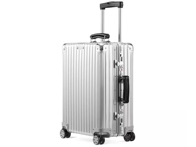 RIMOWA Rimowa hybrid cabin 37 liter suitcase white silver