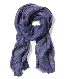 Blue scarf from Banana Republic