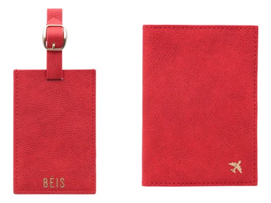 Travel Luggage Tag & Passport Holder Set BÉIS