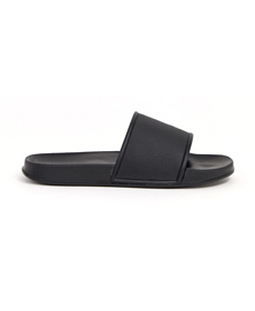 ASOS DESIGN Wide Fit sliders in black