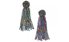 Baublebar JULIEA TASSEL EARRINGS-OILSLICK