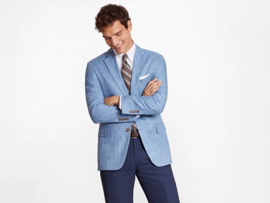 Brooks Brothers Regent Fit Linen Sport Coat