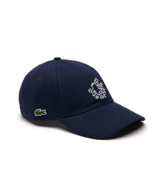 Lacoste x Keith Haring Keith Haring Embroidered Cotton Cap