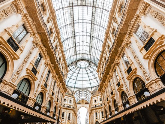 Milan La galleria Vittorio Emanuele II