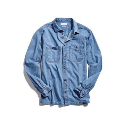 Urban Outfitters UO Denim Dad Button-Down Shirt