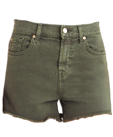 7 For All Mankind High Waist Shorts