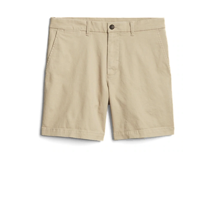 7" Vintage Khaki Shorts with GapFlex