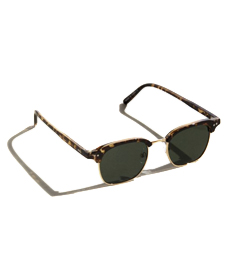 Clyde Granddad Half-Frame Sunglasses.