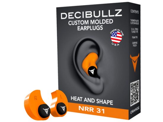 Decibullz - Custom Molded Earplugs 31dB Highest NRR