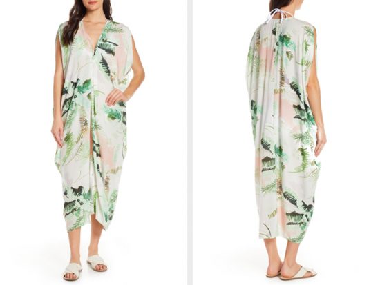 Floral Cover-Up Caftan LENNY NIEMEYER