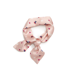 Floral Silk Tie Scarf HALOGEN.