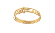 French Connection Skinny Bangle Bracelet Set