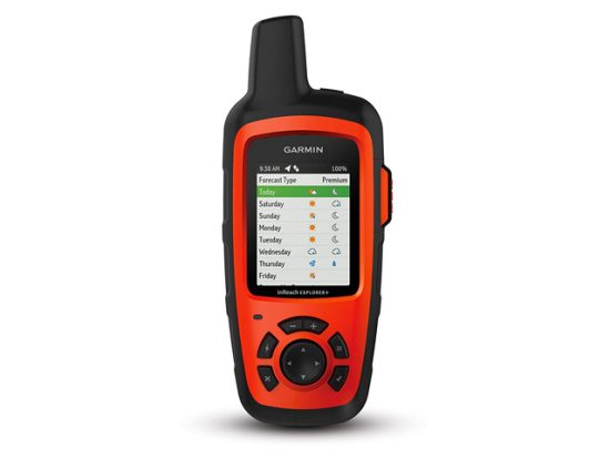 Garmin inReach Explorer+, Handheld Satellite Communicator with TOPO Maps and GPS Navigation