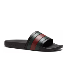 Gucci Men's Rubber Slide Sandals