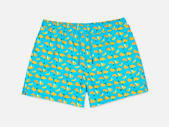 BANANA SWIM SHORTS.